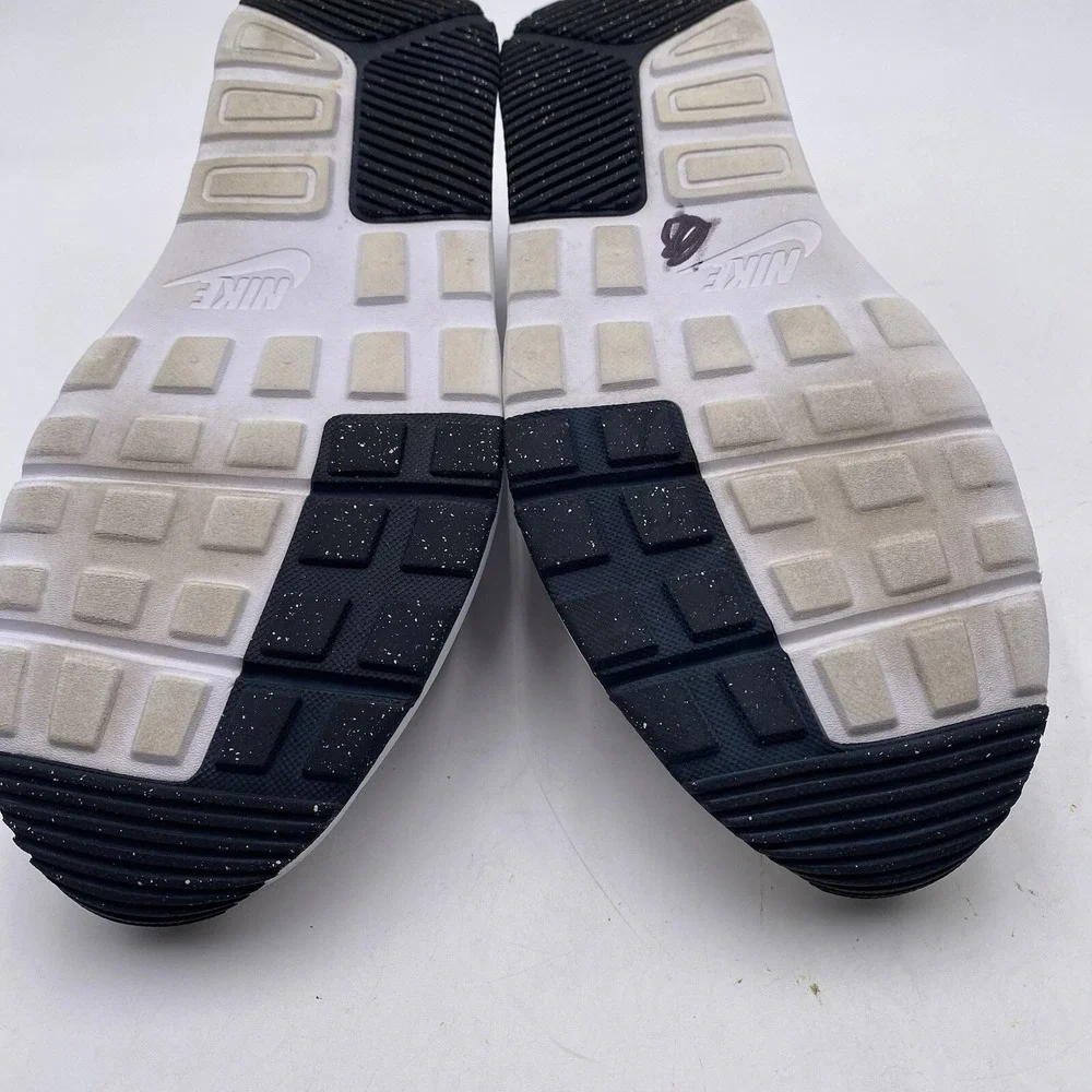 Nike Air Max SC White Black‎ Shoes Men's Size 12 CW4555 102 Cleaned See Pics